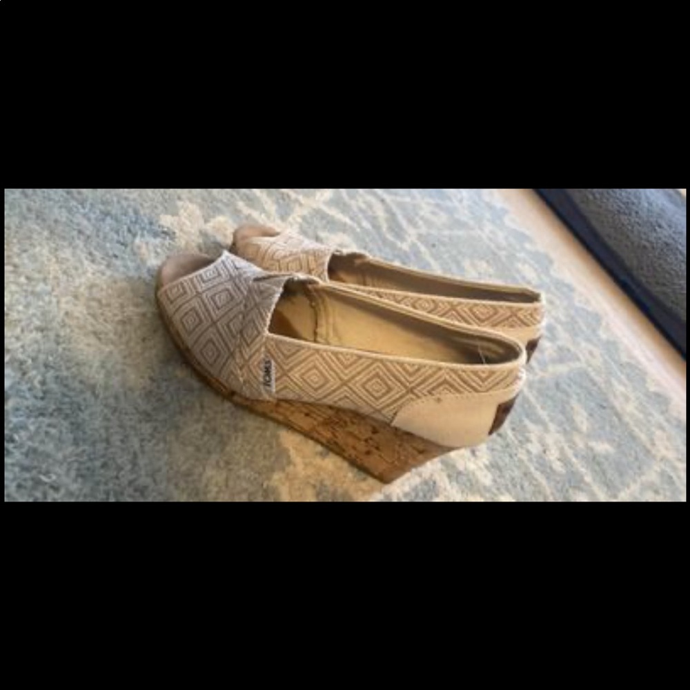 Tom's wedges.